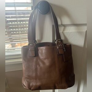Coach Leather Tote